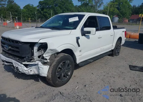 2022 Ford F-150 Lariat из США, поврежденный, VIN 1FTFW1E84NFC22607